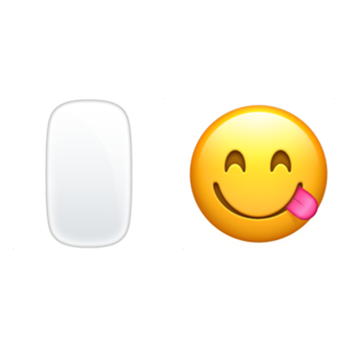🖱😋 Emoji Domain iOS rendering